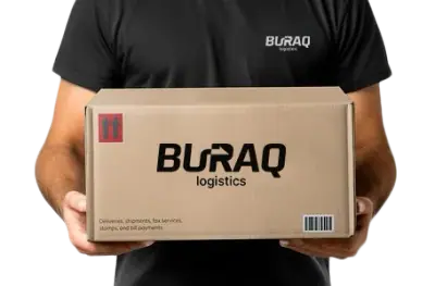 Груз Buraq Logistics, готовый к передаче