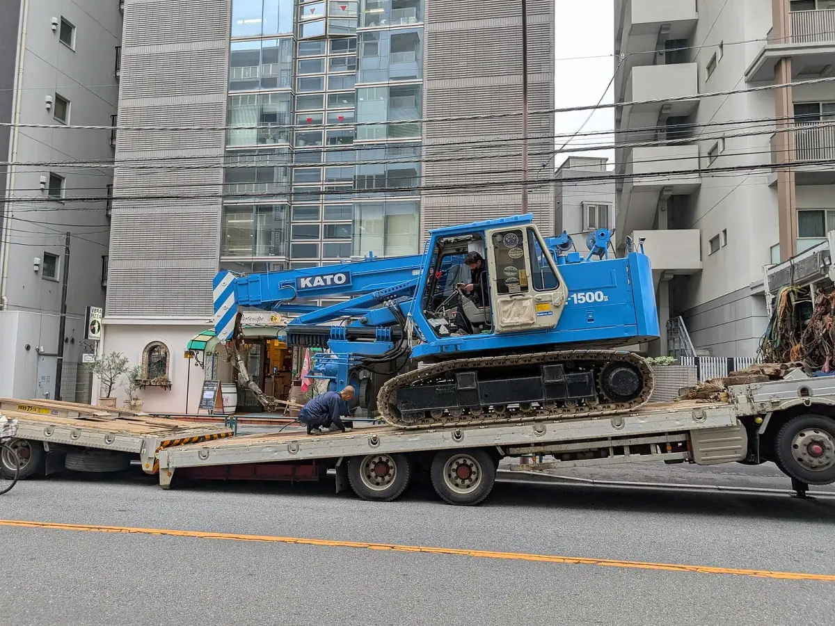 Heavy & Oversized Cargo in operation